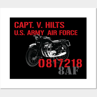 Capt. Hilts US Army Air Force Posters and Art